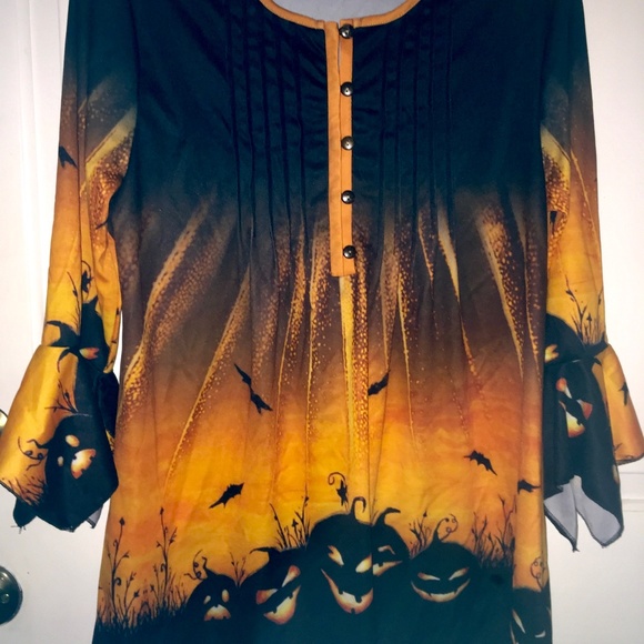 Halloween Top Tunic size Large - Picture 3 of 3